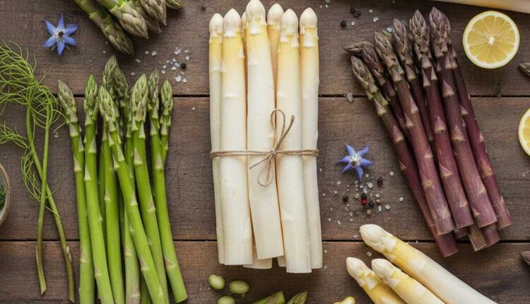soorten asperges